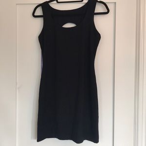 Bailey 44 Black Mini Dress Back cutout S